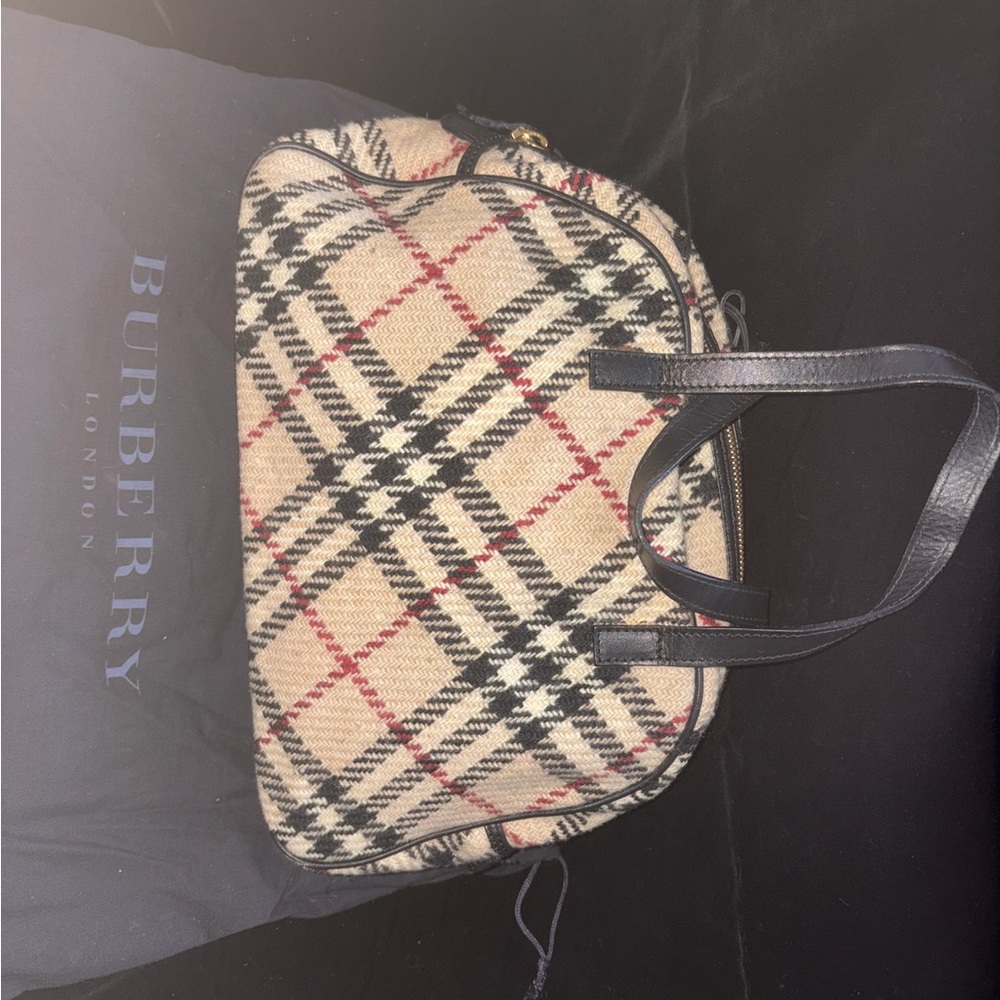 Burberry Wool Nova Check Bowler